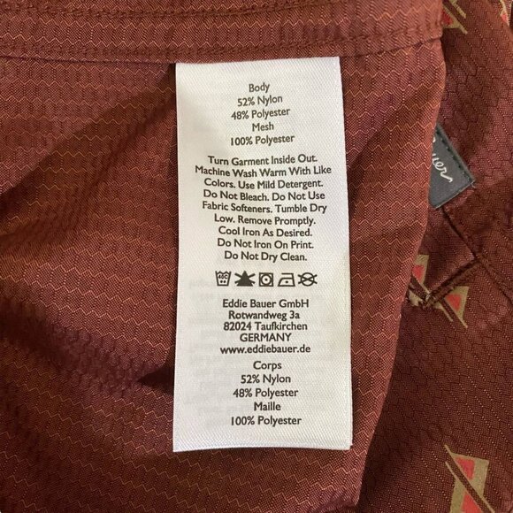 Eddie Bauer Size XL Classic Fit Plaid Casual Outdoor Shirts Short Sleeves 2-PC - Picture 9 of 9